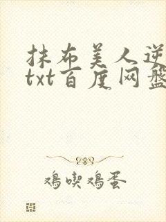 抹布美人逆袭记txt百度网盘
