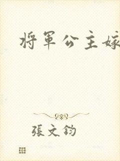 将军公主嫁到