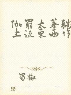 伽罗太华躺在床上流东西作业