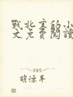 战北寒的小说全文免费阅读无弹窗