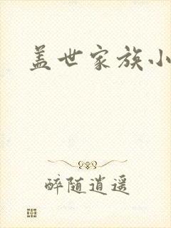 盖世家族小说