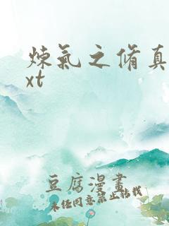 炼气之修真者txt