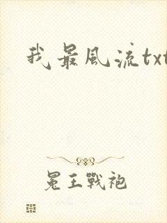 我最风流txt