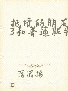 抵债的朋友麦子3和普通版对比