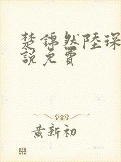 楚锦然陆琛年小说免费