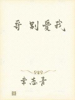 哥 别爱我