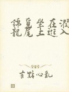 锦觅坐在润玉的龙尾上进入