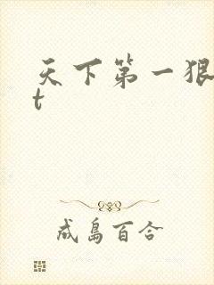 天下第一狠txt