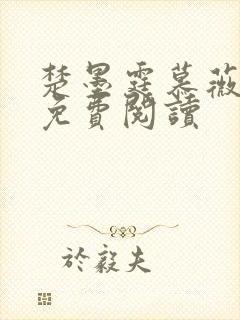 楚墨霆慕薇小说免费阅读