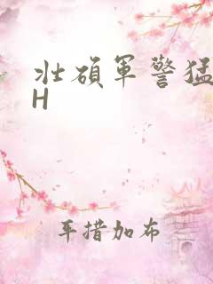 壮硕军警猛男高H