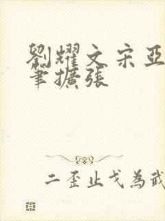 刘耀文宋亚轩用笔扩张