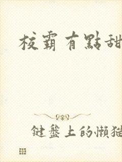 校霸有点甜