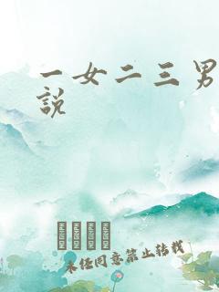 一女二三男事小说