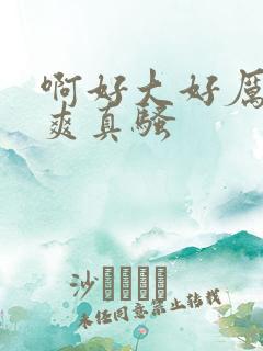 啊好大好厉害好爽真骚