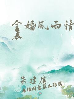 金婚风雨情演员表