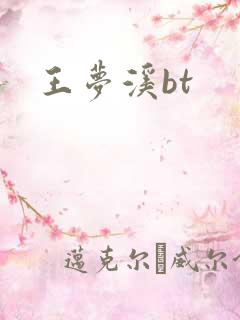 王梦溪bt