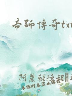 帝师传奇txt