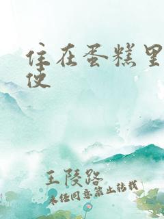 住在蛋糕里的天使