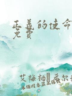 正义的使命全文免费