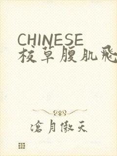 CHINESE校草腹肌飞机视频