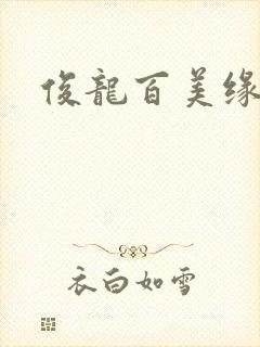俊龙百美缘小说