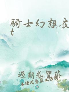 骑士幻想夜txt