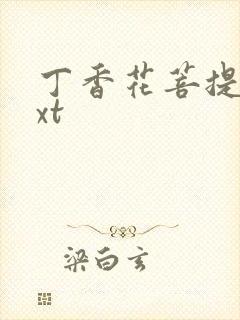 丁香花菩提树txt