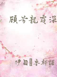 顾兮龙霆深