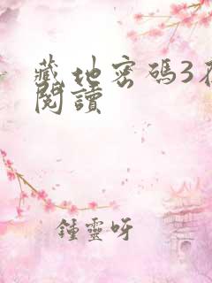 藏地密码3在线阅读