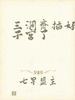 三洞齐插好深到子宫了