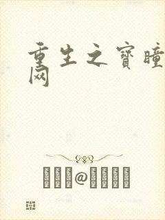 重生之宝瞳书书网