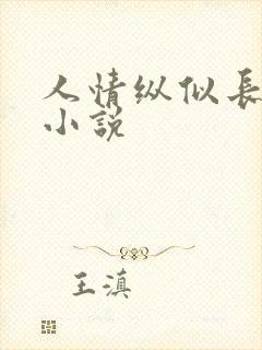 人情纵似长情月小说