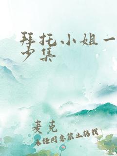 拜托小姐一共多少集