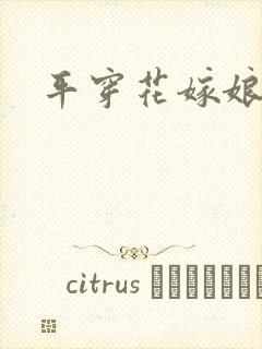 平穿花嫁娘