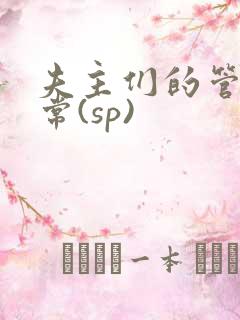 夫主们的管教日常(sp)