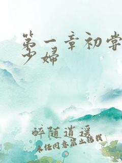 第一章初尝云雨少妇