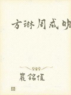 方琳周成明小说