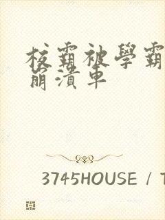 校霸被学霸玩到崩溃车