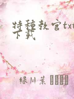 特种教官txt下载