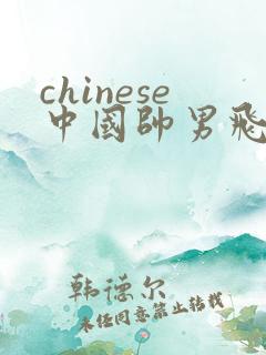 chinese中国帅男飞机