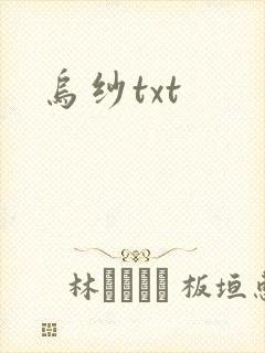 乌纱txt