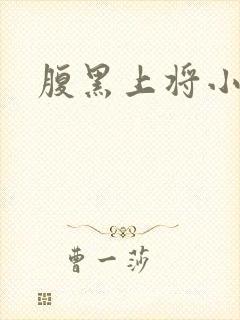 腹黑上将小小妻