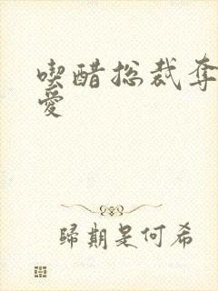 吃醋总裁夺情霸爱