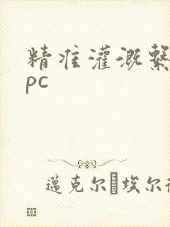 精准灌溉系统npc