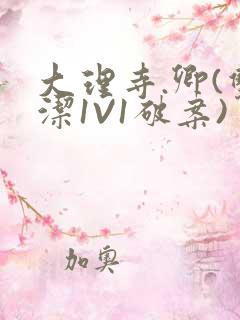 大理寺.卿(双洁1V1破案)