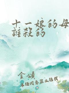 十一娘的母亲是谁杀的
