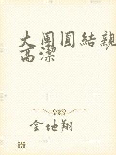 大团圆结亲情会高洁