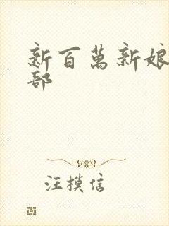 新百万新娘第二部