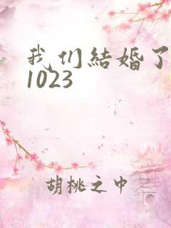 我们结婚了101023