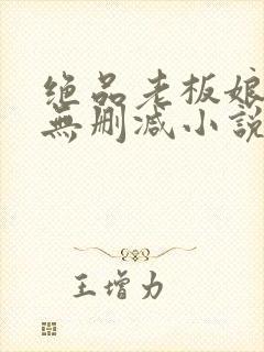 绝品老板娘完整无删减小说